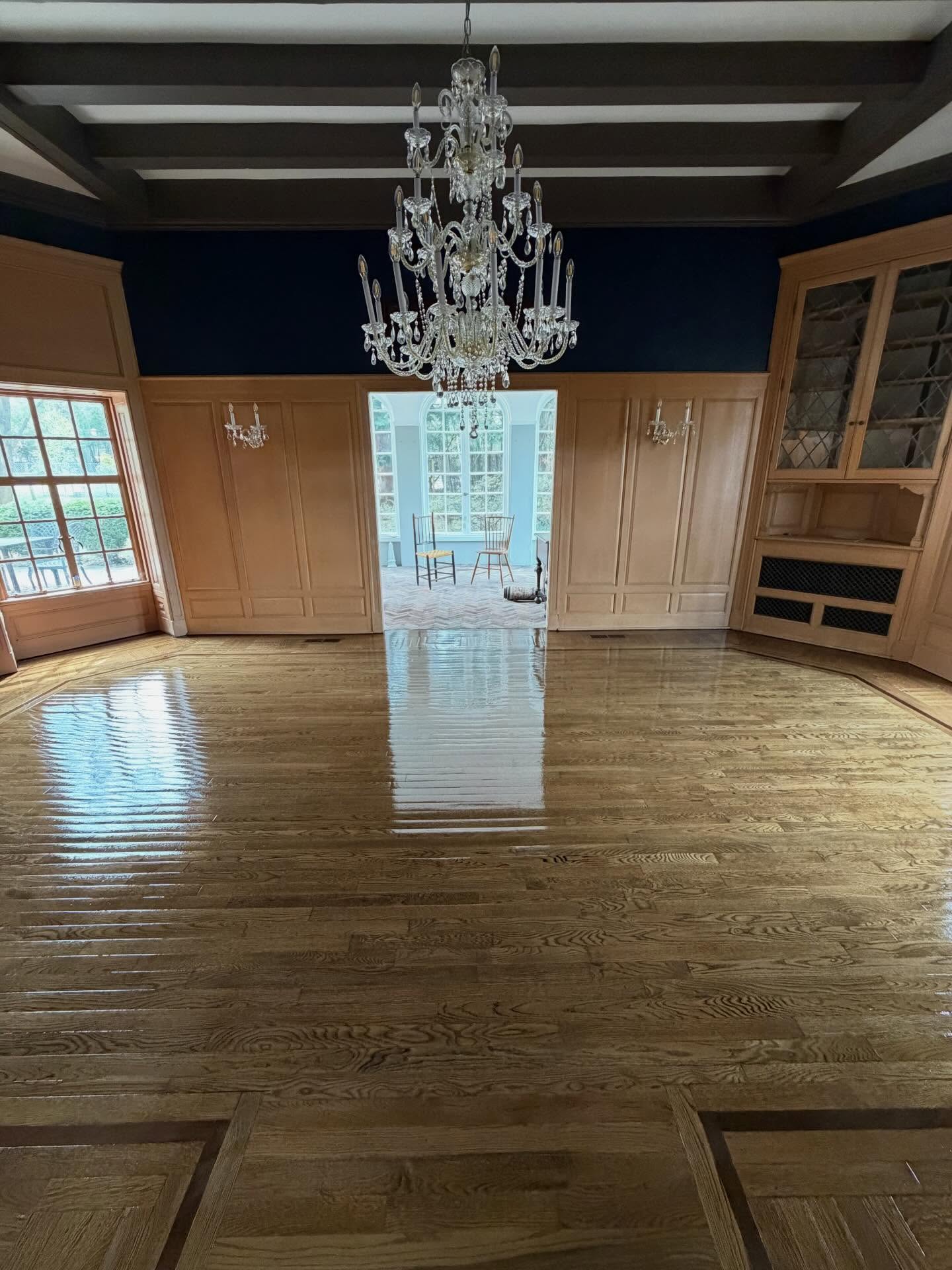Stair treads and finish work — flooring company portfolio
