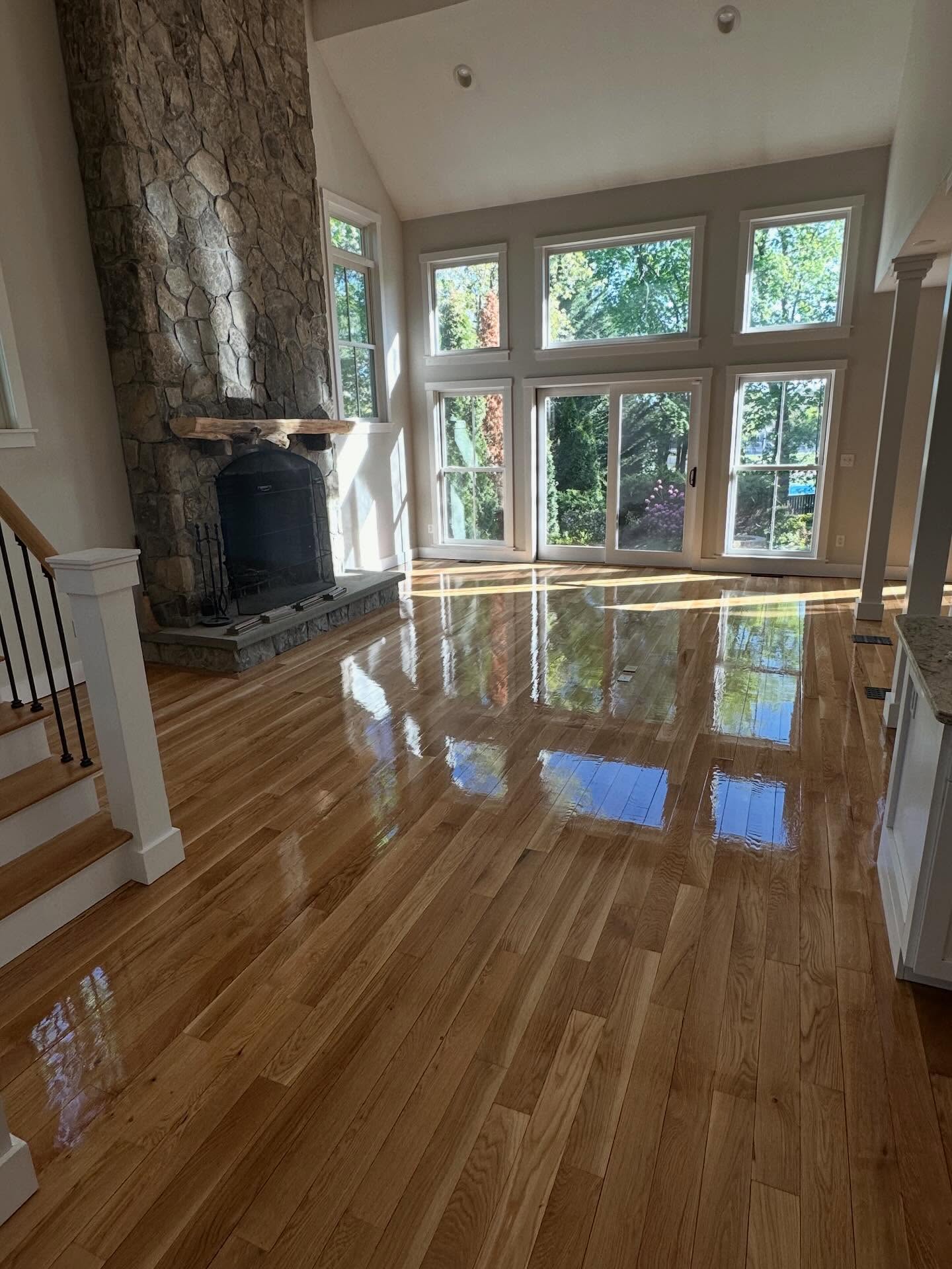 Refinished floors — Connecticut homeowners